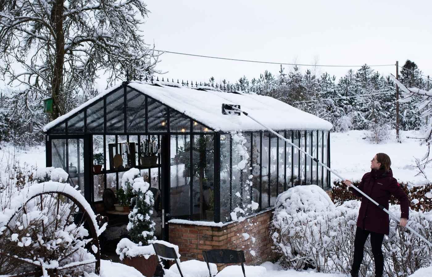 Vinter- och stormsäkra växthuset